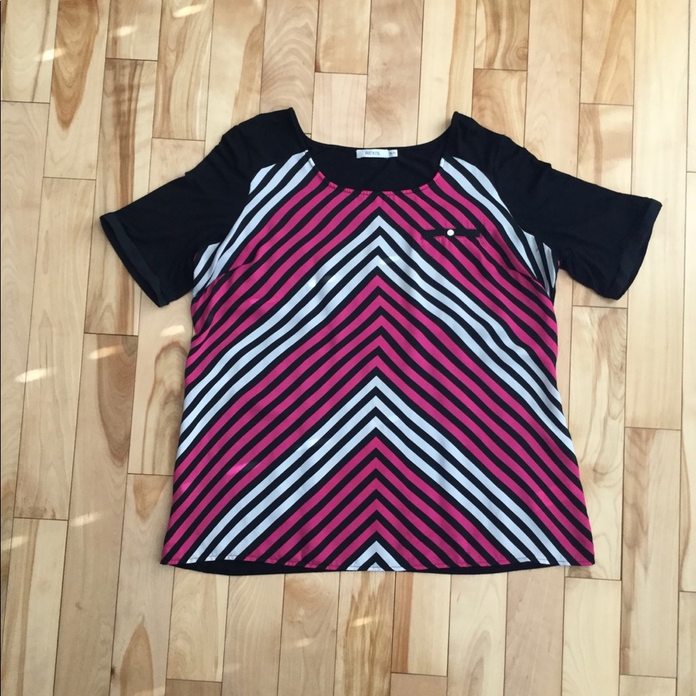 Ricki’s Striped Short Sleeve Shirt